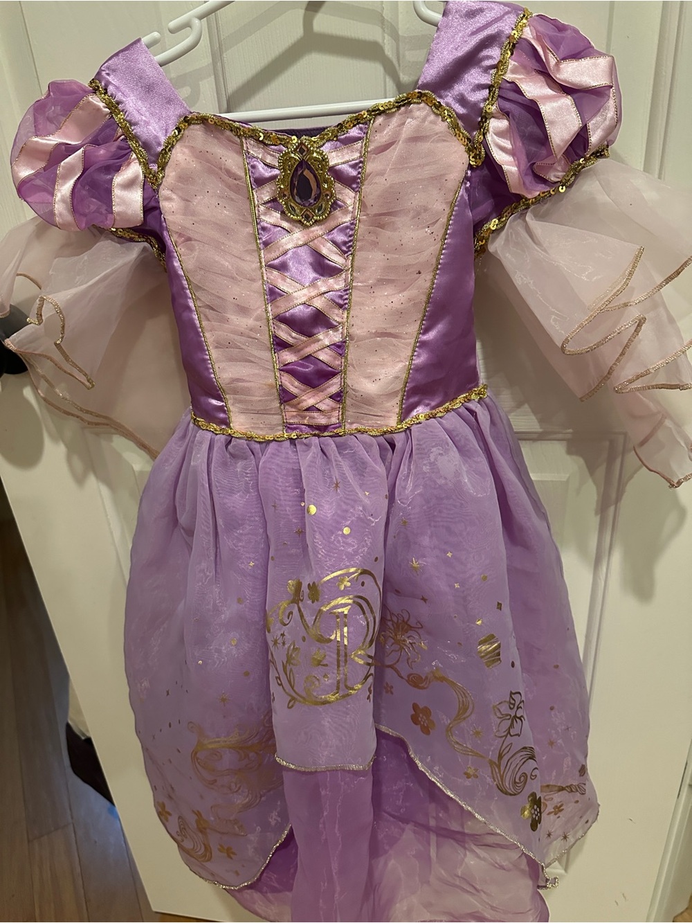 Size 4 Rapunzel Halloween dress